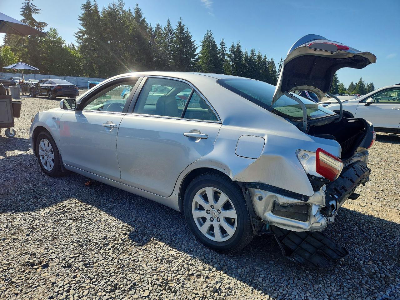 2007 Toyota Camry Hybrid Silver vin: 4T1BB46K07U018967
