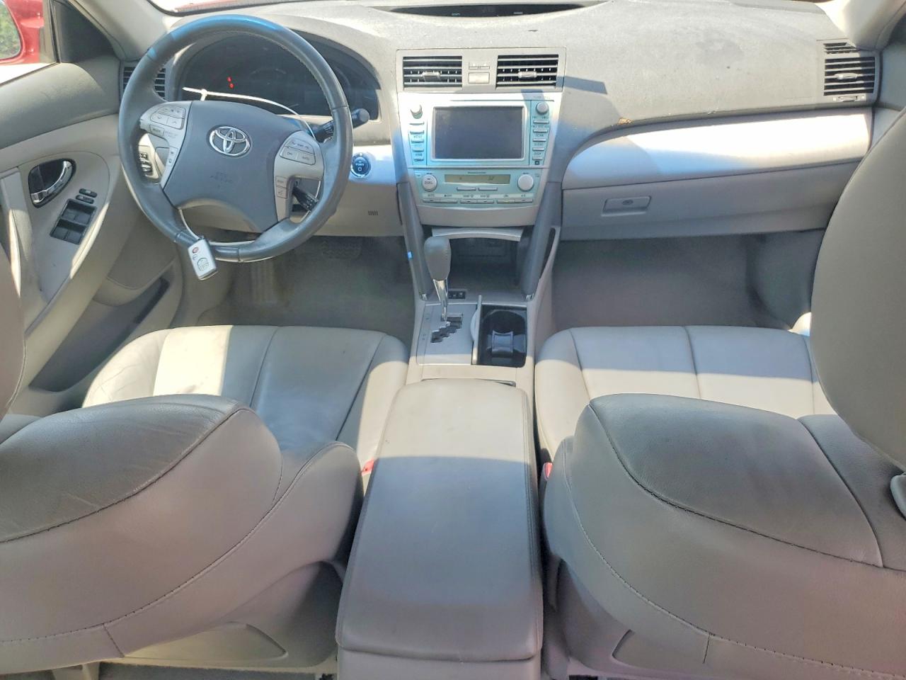 2007 Toyota Camry Hybrid Red vin: 4T1BB46K07U025546