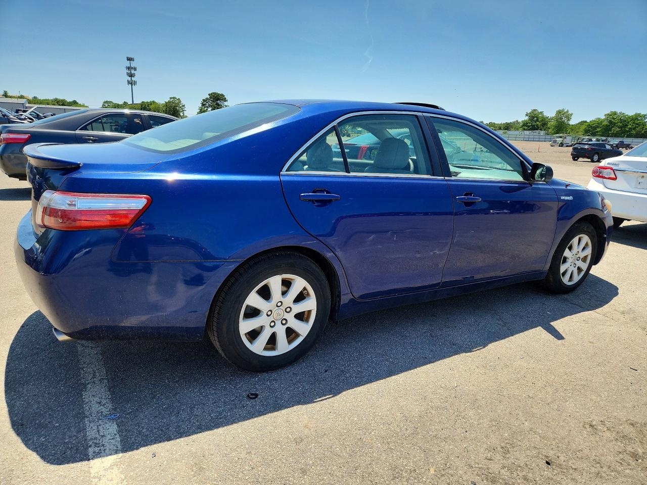 2008 Toyota Camry Hybrid Blue vin: 4T1BB46K08U032918