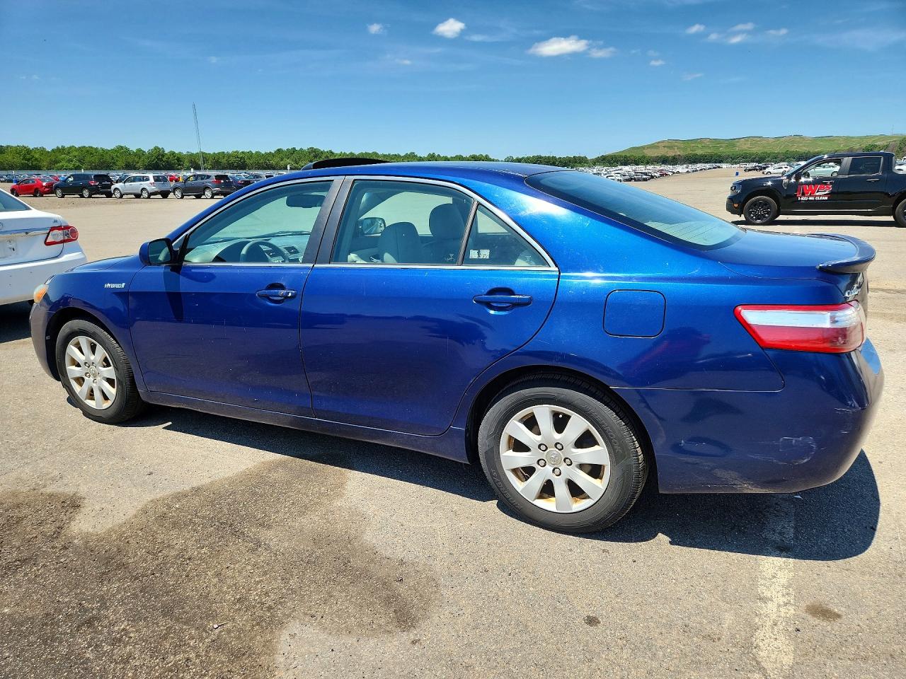 2008 Toyota Camry Hybrid Blue vin: 4T1BB46K08U032918