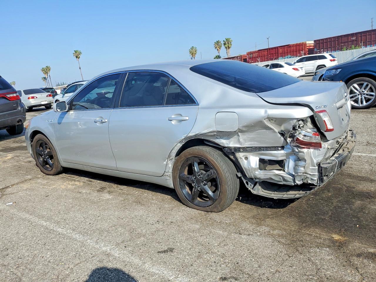2008 Toyota Camry Hybrid Base Серебряный vin: 4T1BB46K08U040128