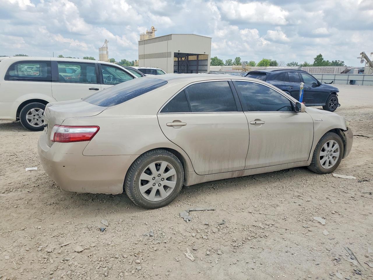 2008 Toyota Camry Hybrid Желто-коричневый vin: 4T1BB46K08U050240