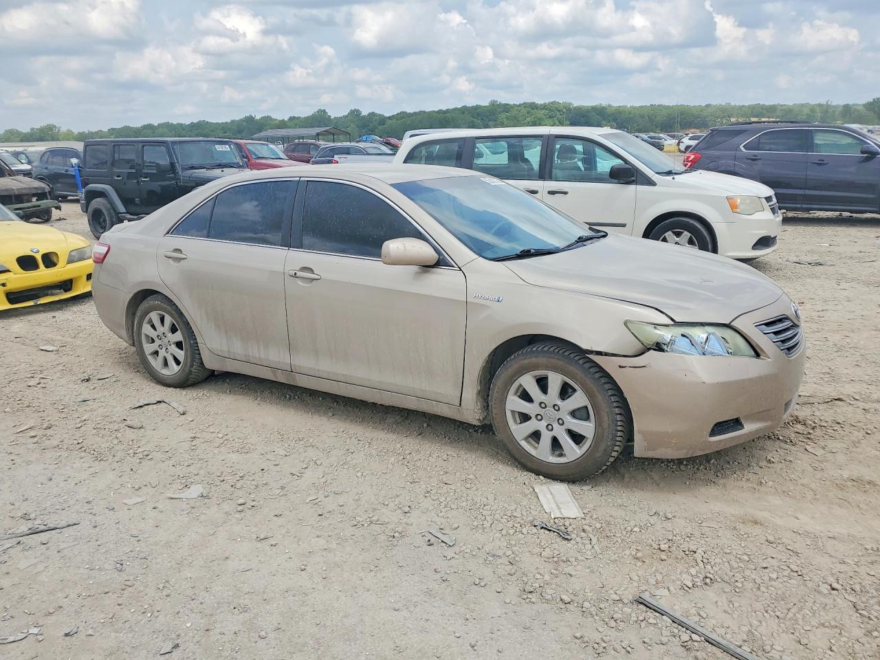 2008 Toyota Camry Hybrid Желто-коричневый vin: 4T1BB46K08U050240