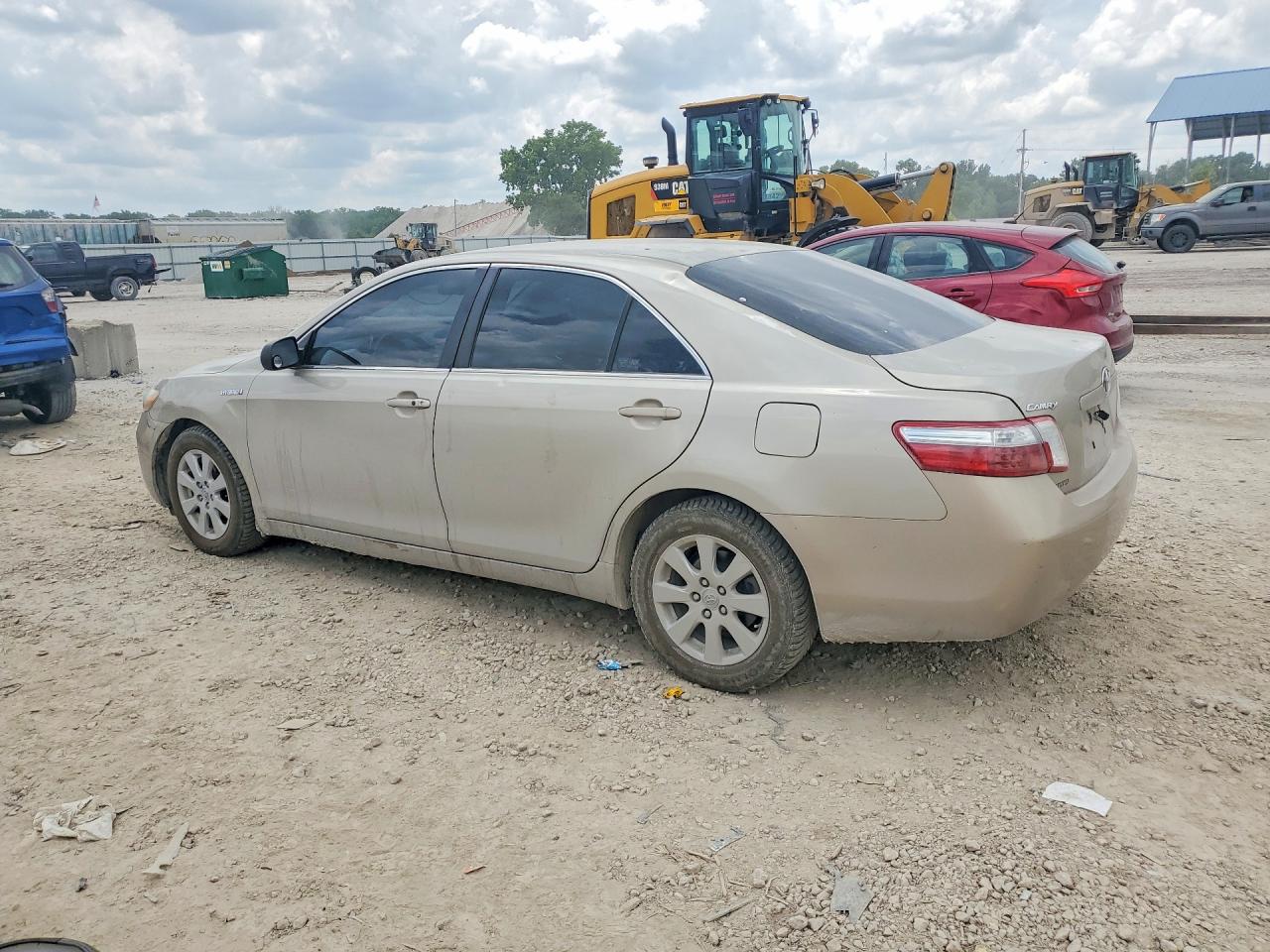 2008 Toyota Camry Hybrid Желто-коричневый vin: 4T1BB46K08U050240