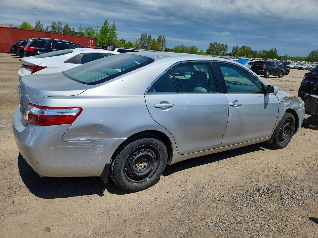 2008 Toyota Camry Hybrid Silver vin: 4T1BB46K08U050951