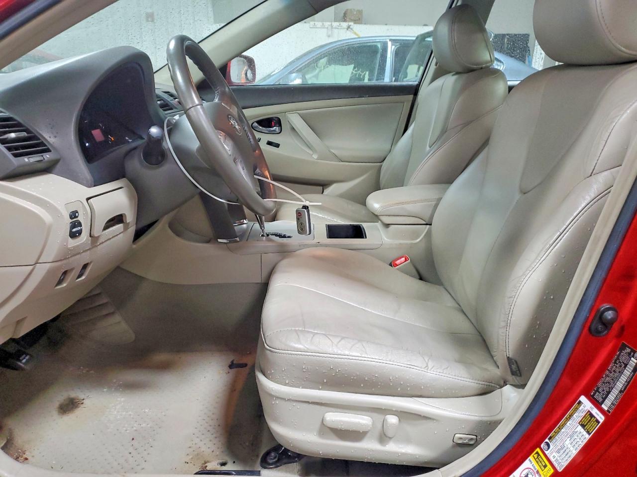 2008 Toyota Camry Hybrid Red vin: 4T1BB46K08U057446