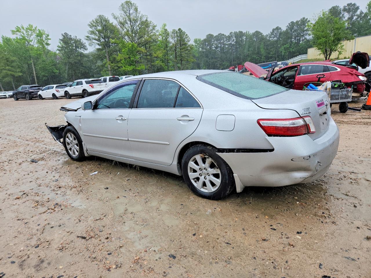 2009 Toyota Camry Hybrid Silver vin: 4T1BB46K09U062583