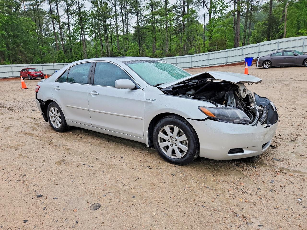 2009 Toyota Camry Hybrid Silver vin: 4T1BB46K09U062583