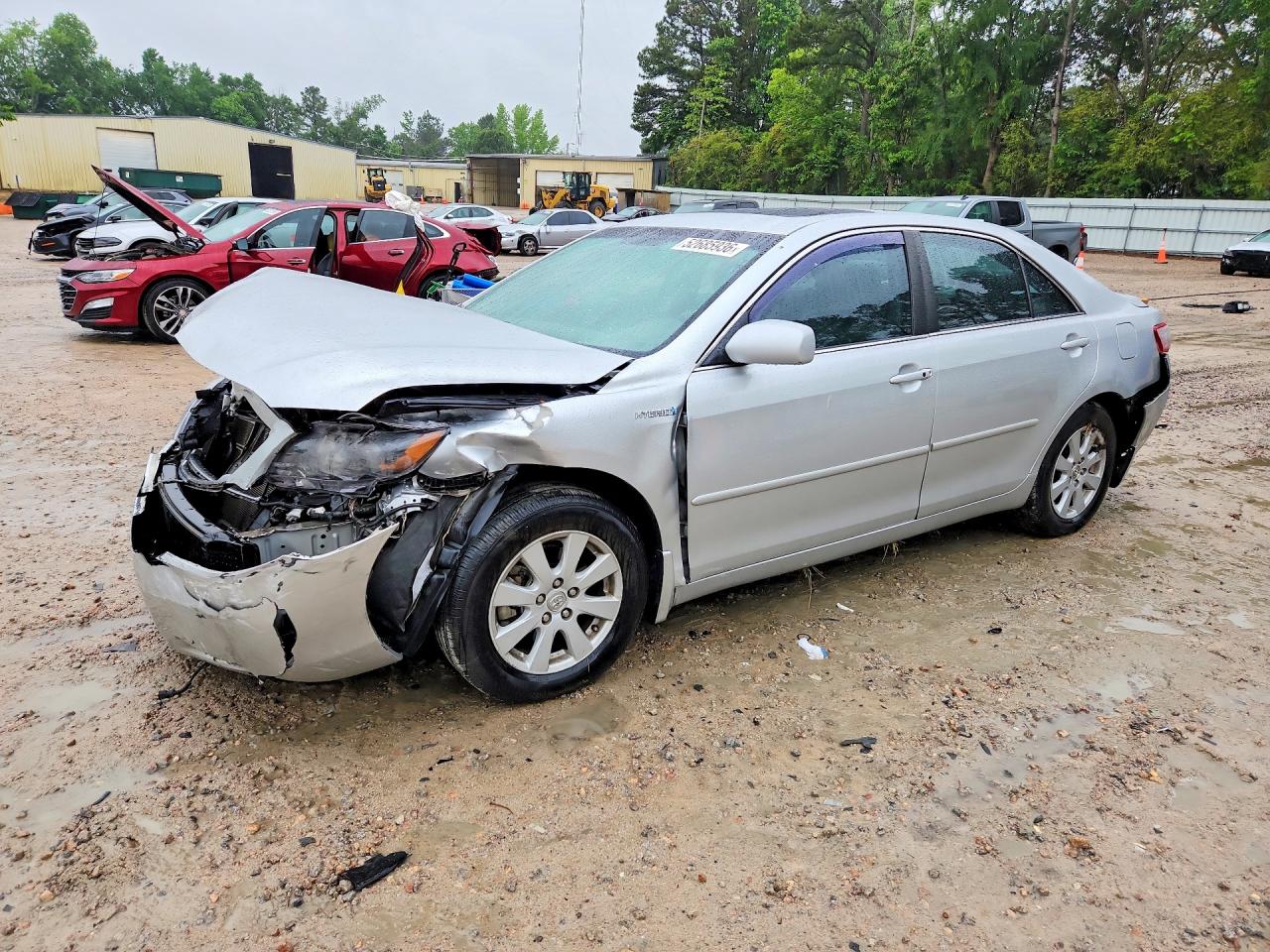 2009 Toyota Camry Hybrid Silver vin: 4T1BB46K09U062583