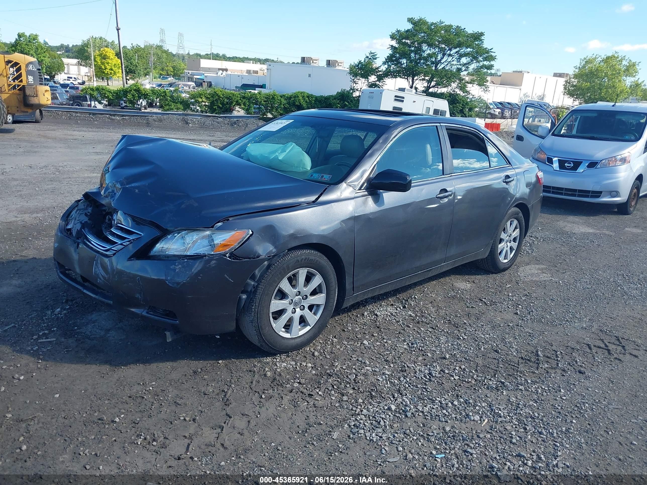 2009 Toyota Camry Hybrid Серый vin: 4T1BB46K09U064222
