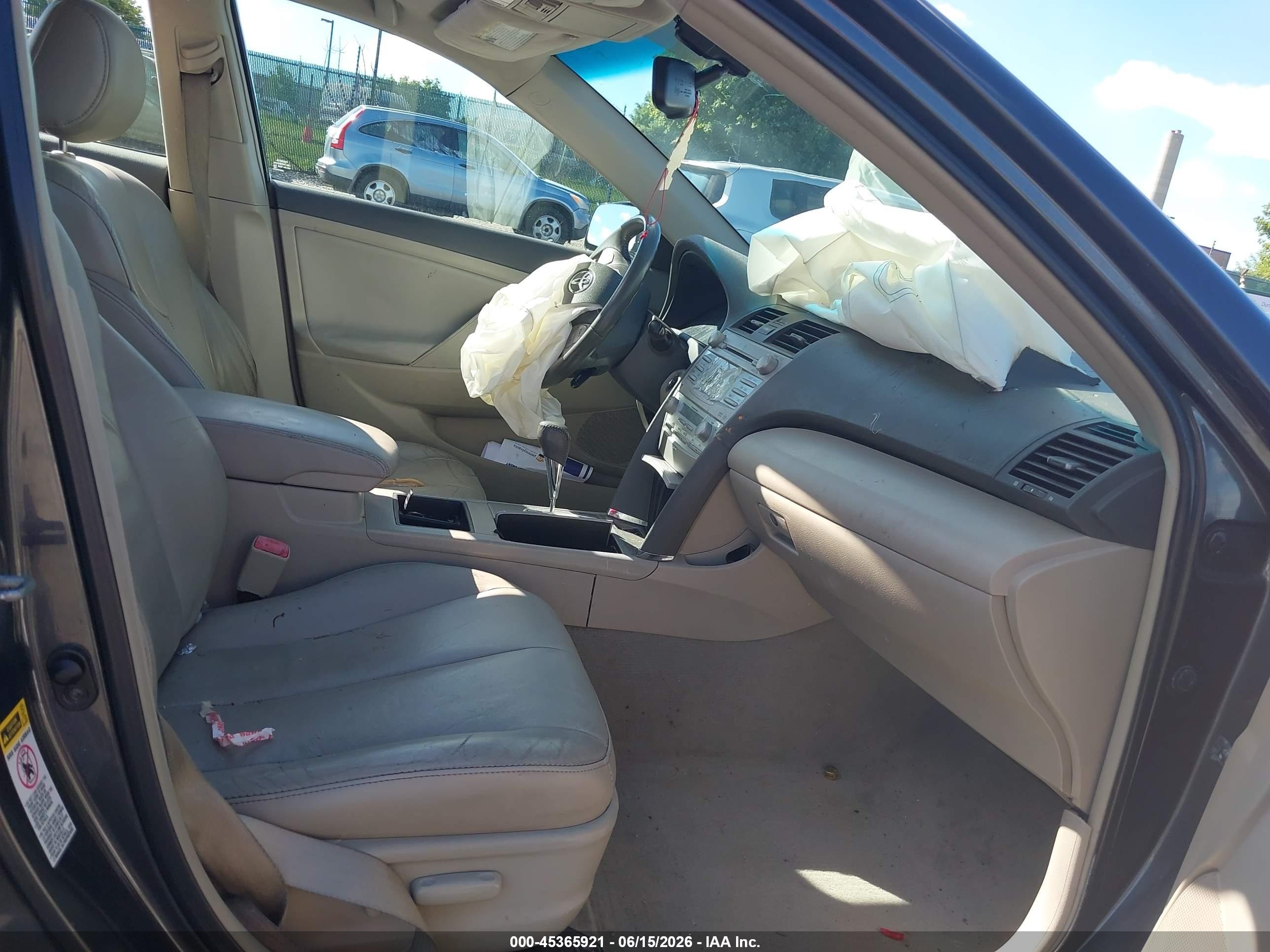 2009 Toyota Camry Hybrid Серый vin: 4T1BB46K09U064222