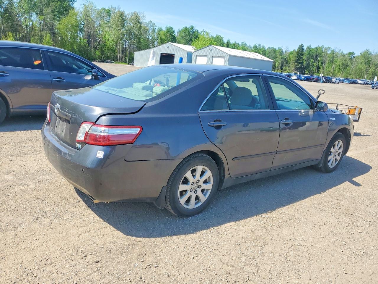 2009 Toyota Camry Hybrid Gray vin: 4T1BB46K09U076726