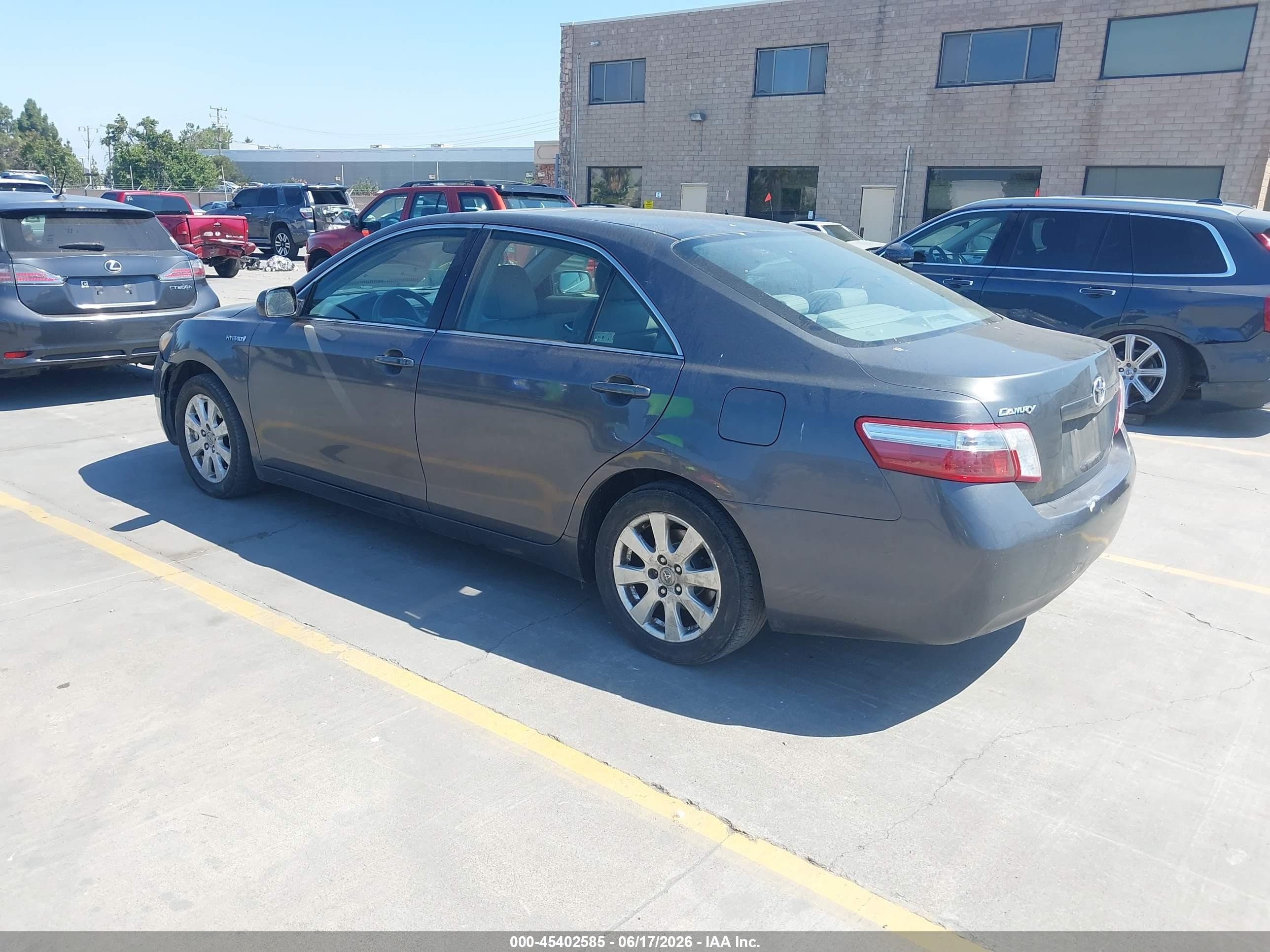 2009 Toyota Camry Hybrid   Gray vin: 4T1BB46K09U100085