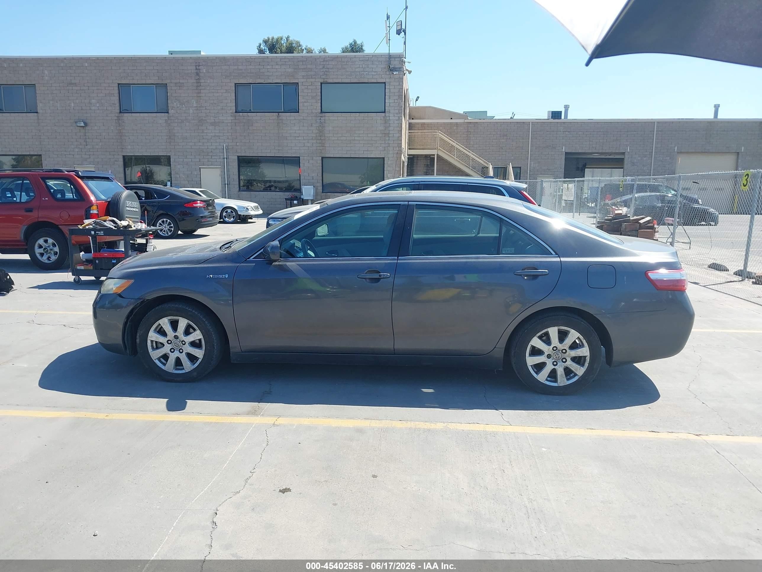 2009 Toyota Camry Hybrid   Gray vin: 4T1BB46K09U100085