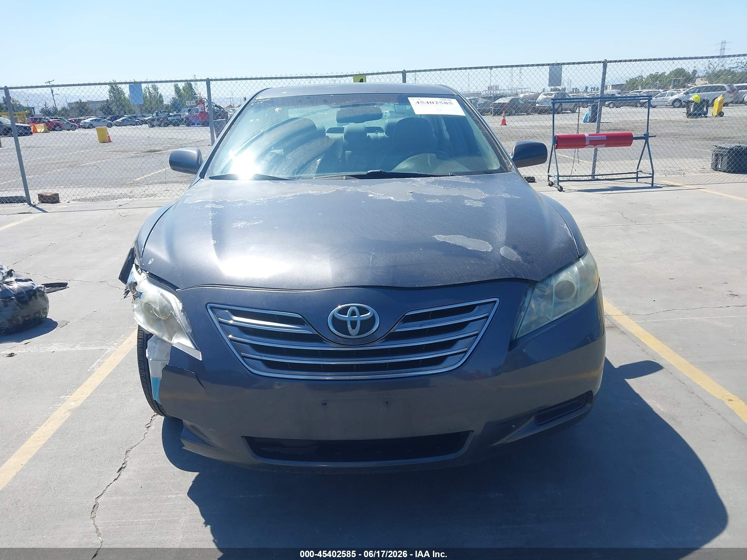 2009 Toyota Camry Hybrid   Gray vin: 4T1BB46K09U100085