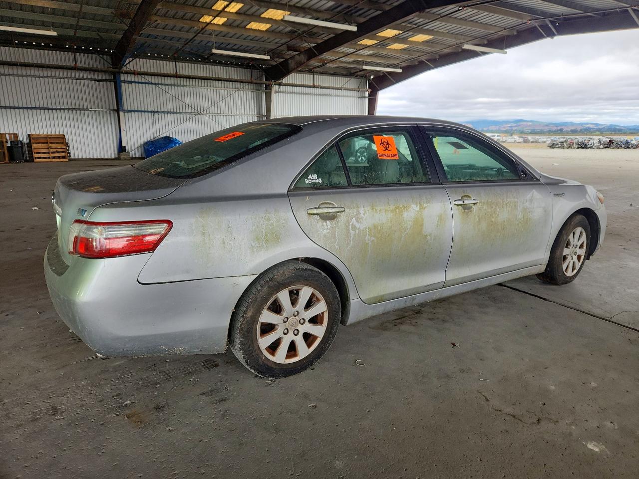 2007 Toyota Camry Hybrid Silver vin: 4T1BB46K17U011137