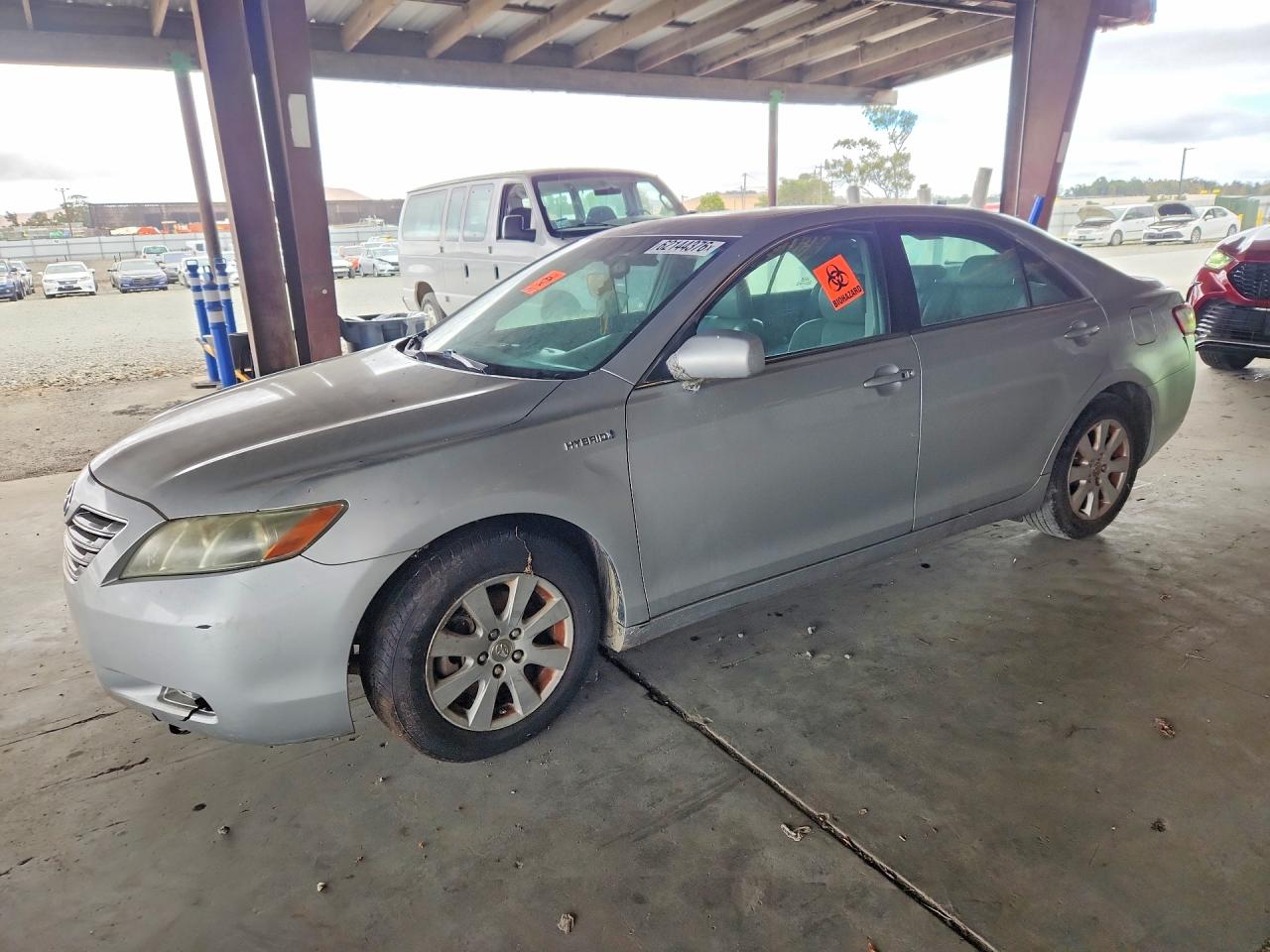 2007 Toyota Camry Hybrid Silver vin: 4T1BB46K17U011137