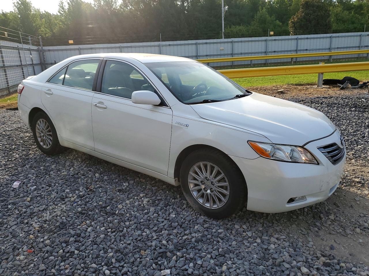 2007 Toyota Camry Hybrid White vin: 4T1BB46K17U019142
