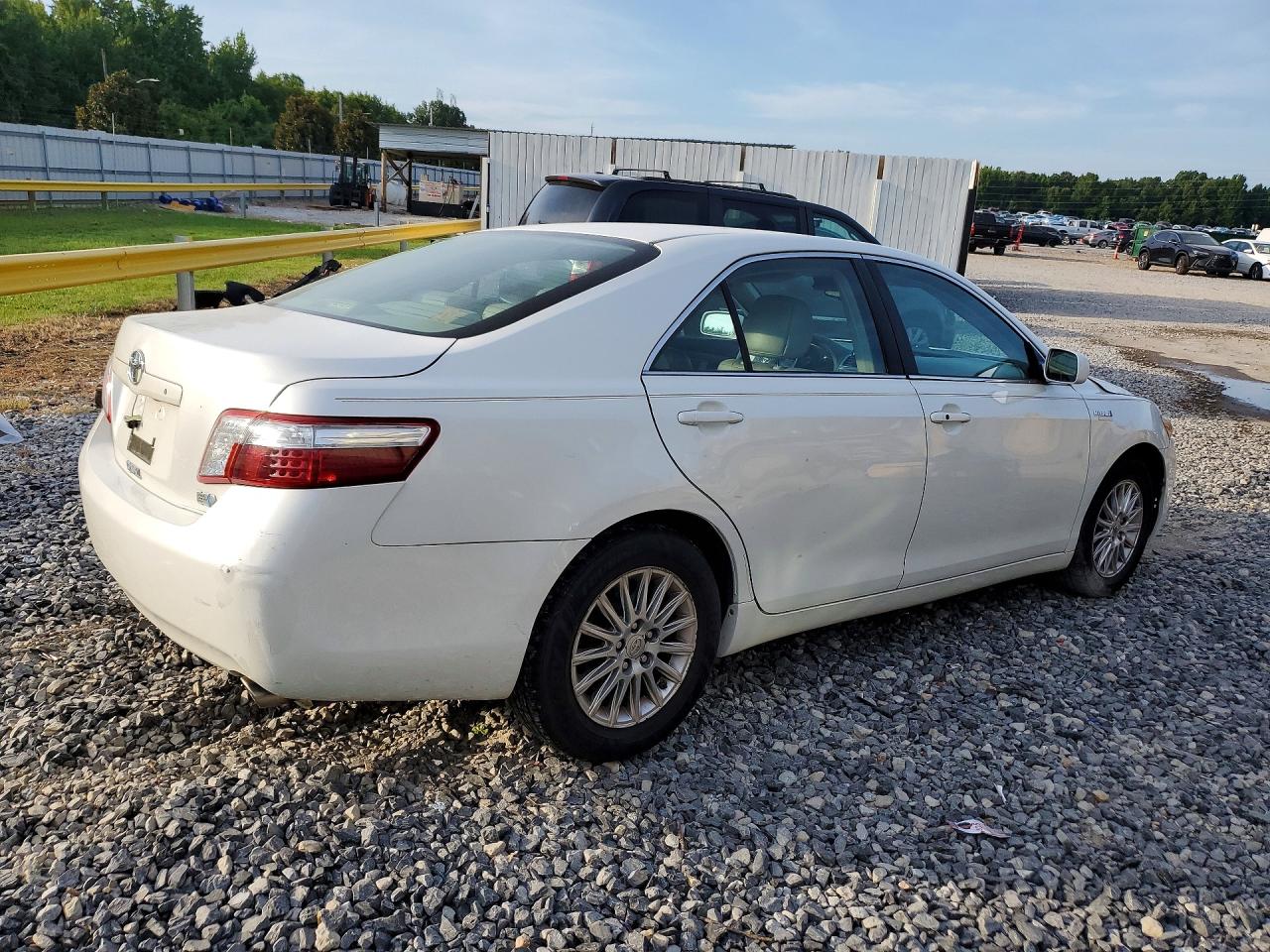 2007 Toyota Camry Hybrid White vin: 4T1BB46K17U019142
