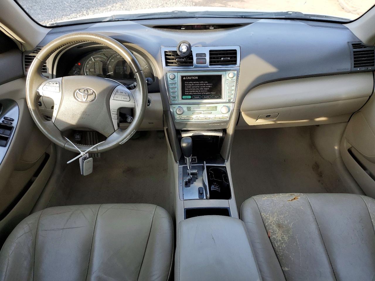 2007 Toyota Camry Hybrid White vin: 4T1BB46K17U019142
