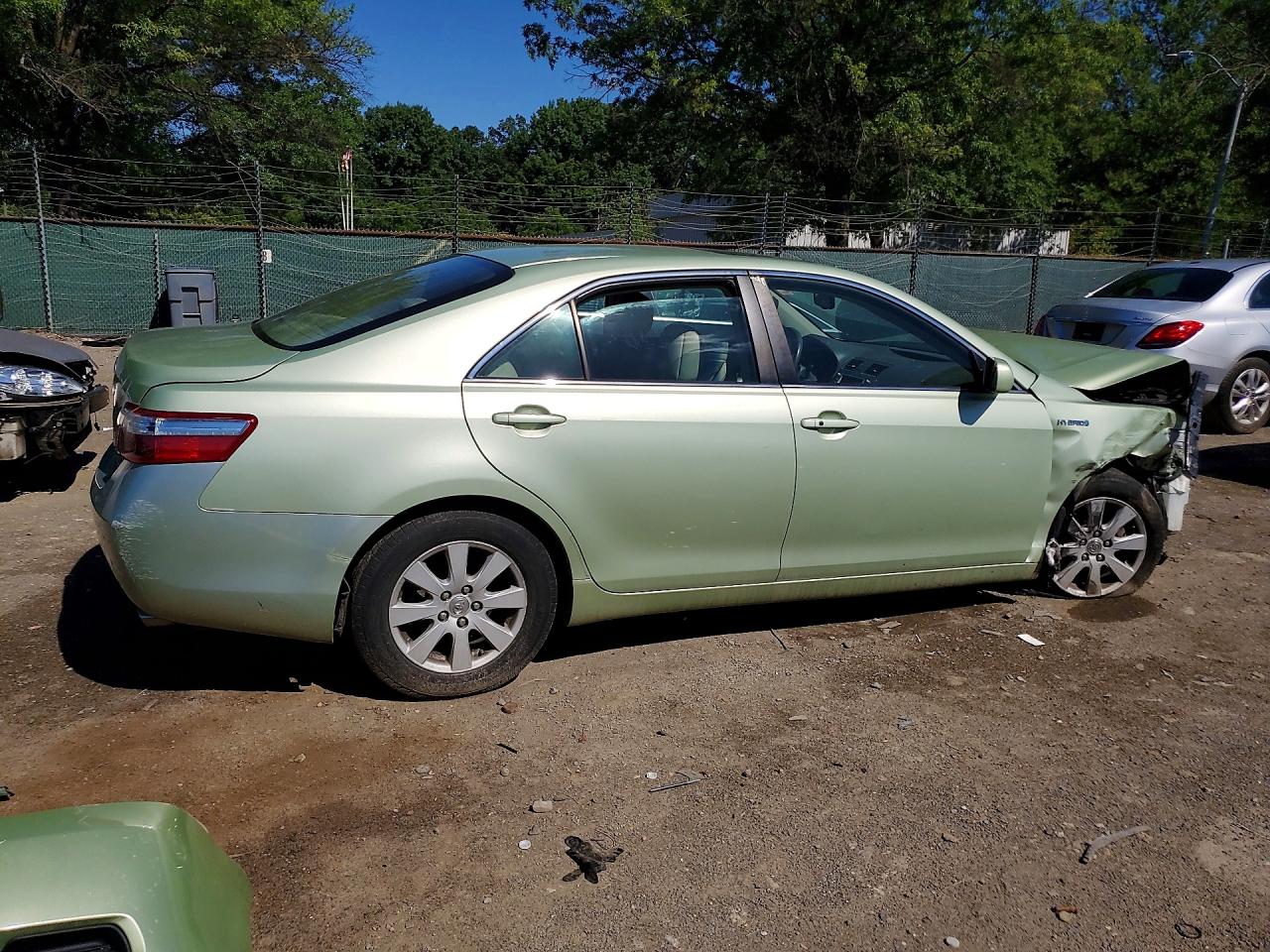 2007 Toyota Camry Hybrid Green vin: 4T1BB46K17U023692