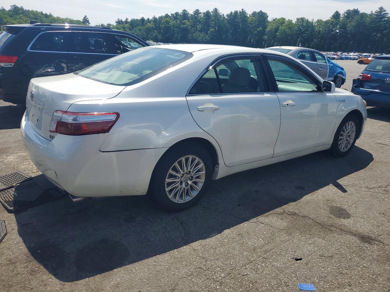 2007 Toyota Camry Hybrid White vin: 4T1BB46K17U025295