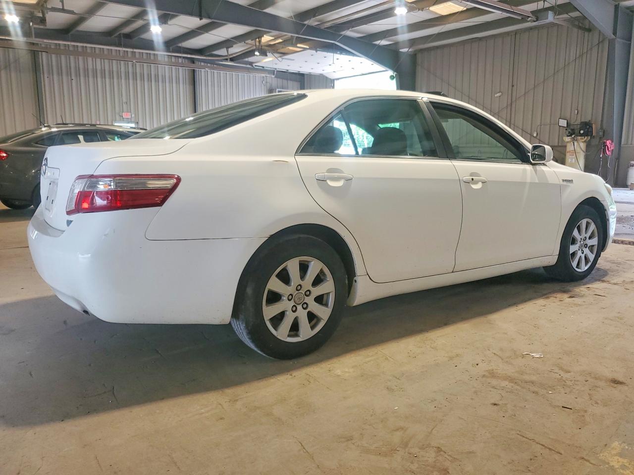 2008 Toyota Camry Hybrid White vin: 4T1BB46K18U031647