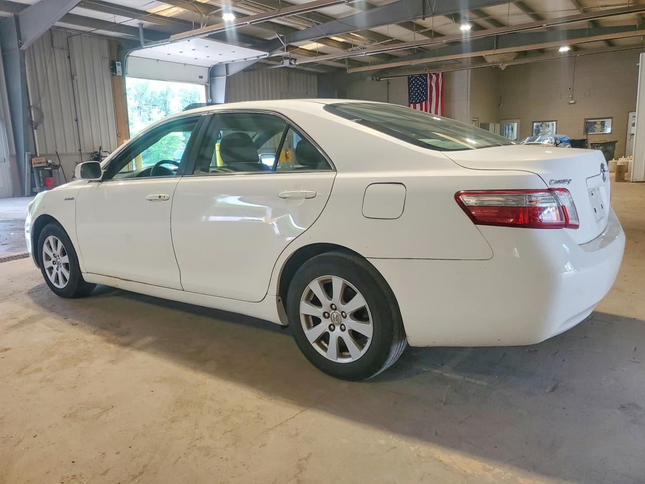 2008 Toyota Camry Hybrid White vin: 4T1BB46K18U031647