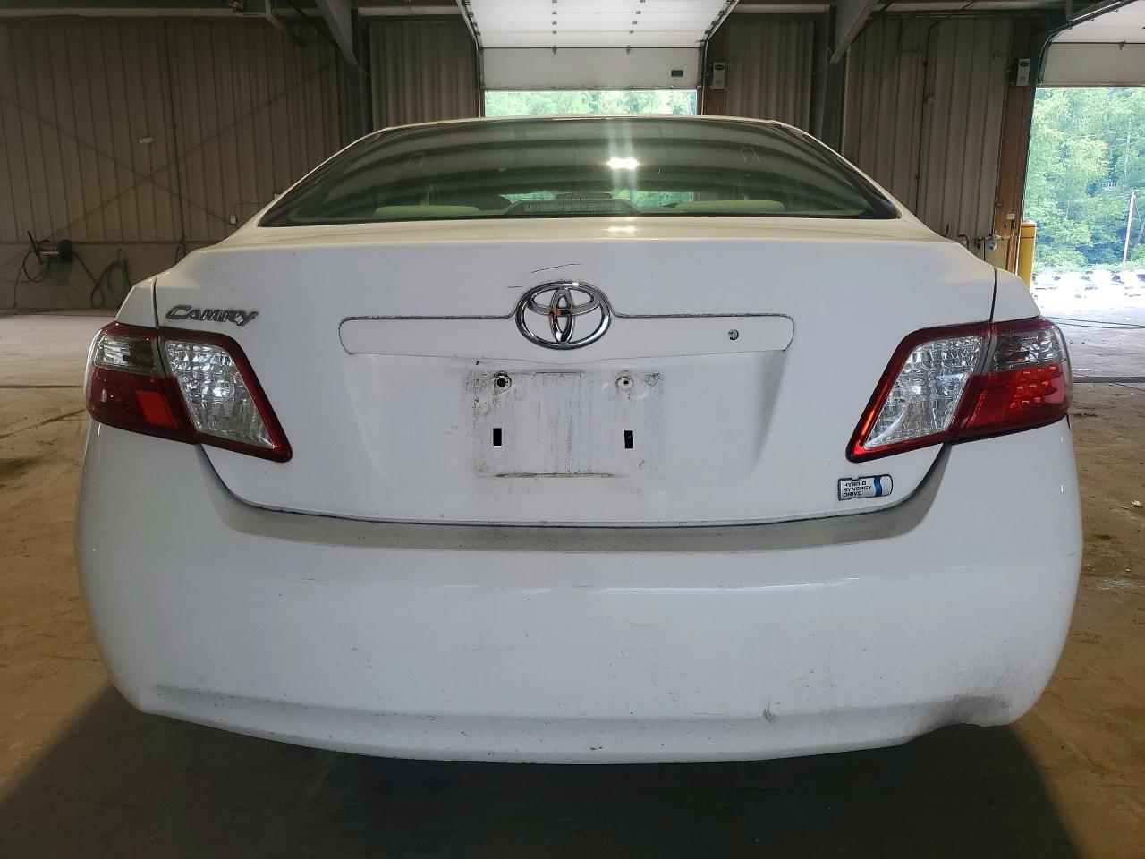 2008 Toyota Camry Hybrid White vin: 4T1BB46K18U031647