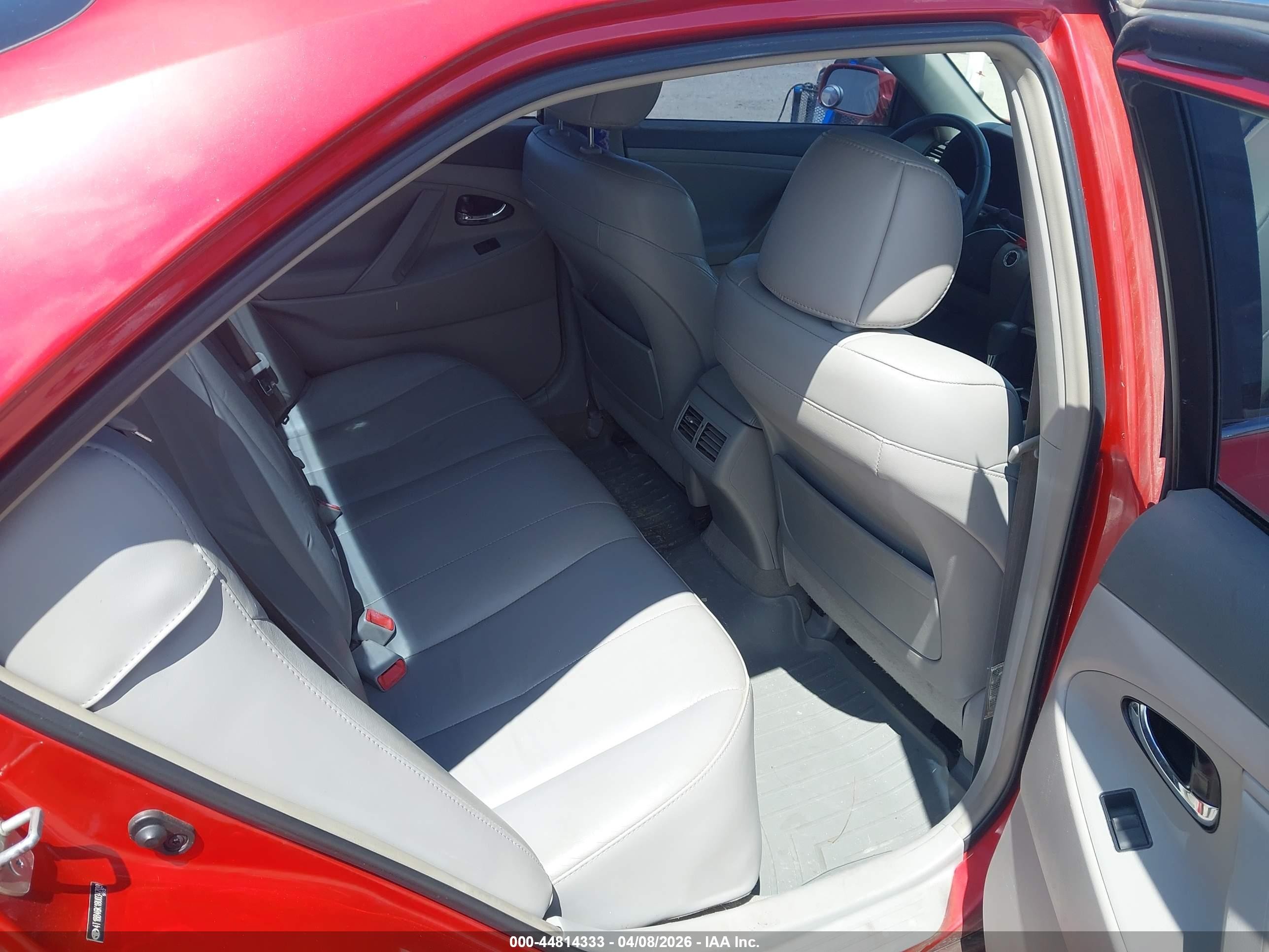 2008 Toyota Camry Hybrid Red vin: 4T1BB46K18U034709