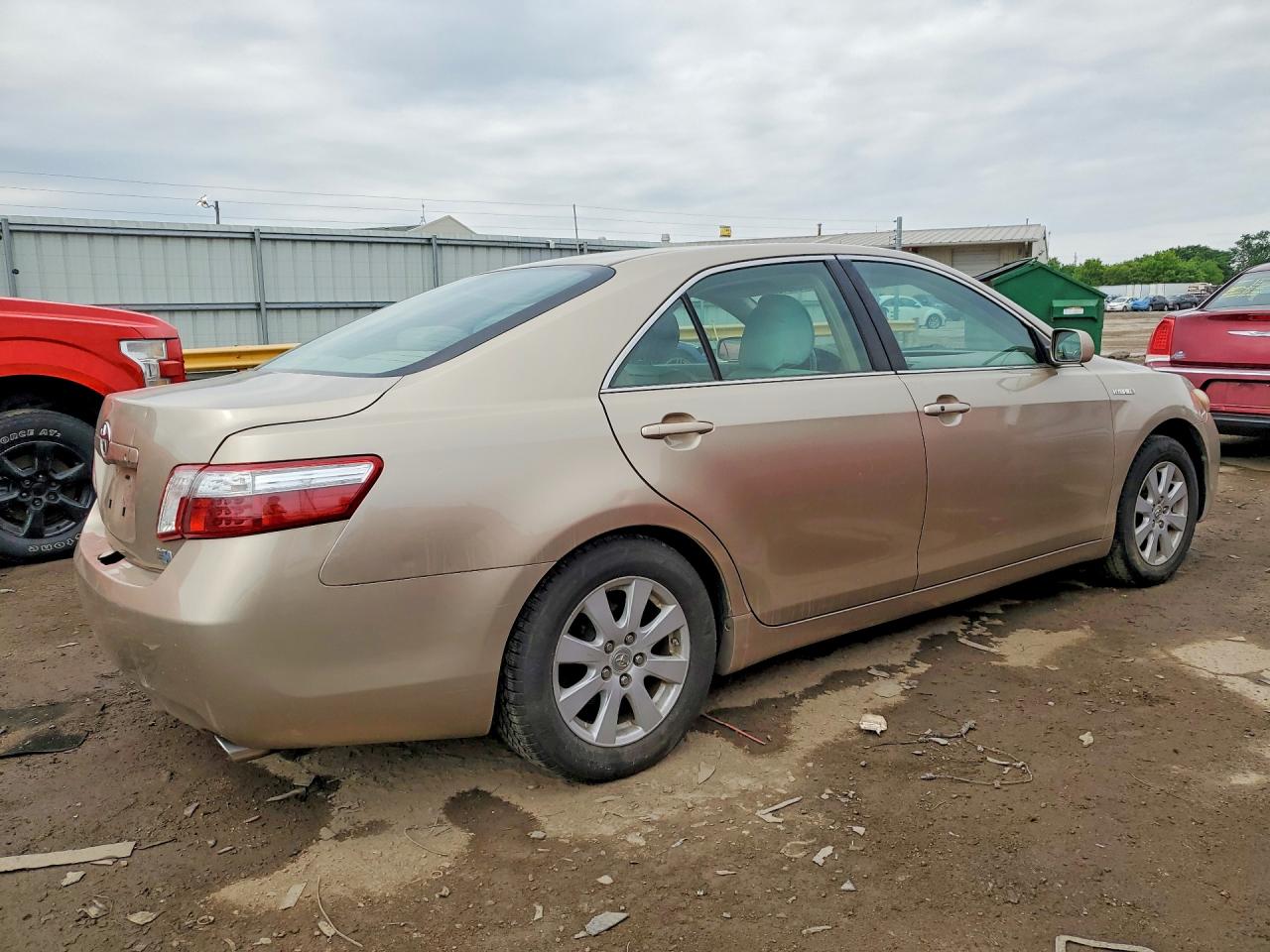 2008 Toyota Camry Hybrid Gold vin: 4T1BB46K18U037240