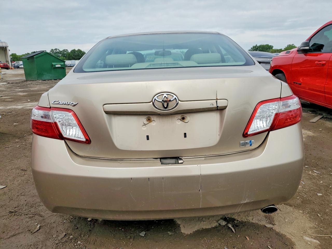 2008 Toyota Camry Hybrid Gold vin: 4T1BB46K18U037240