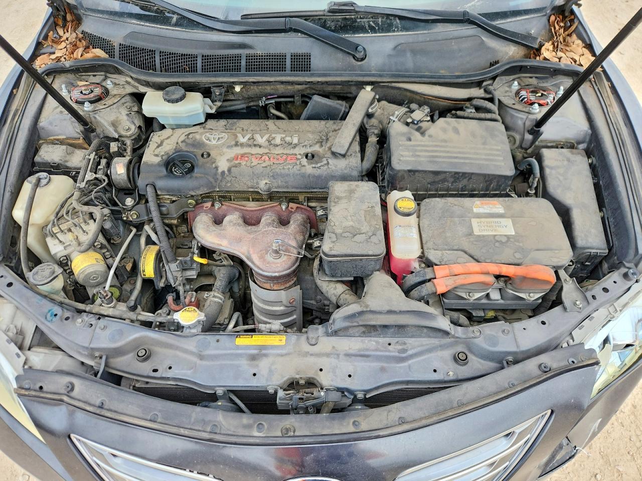 2008 Toyota Camry Hybrid Charcoal vin: 4T1BB46K18U041143