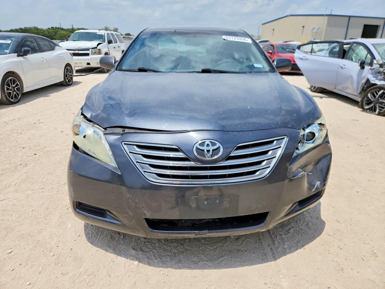 2008 Toyota Camry Hybrid Charcoal vin: 4T1BB46K18U041143