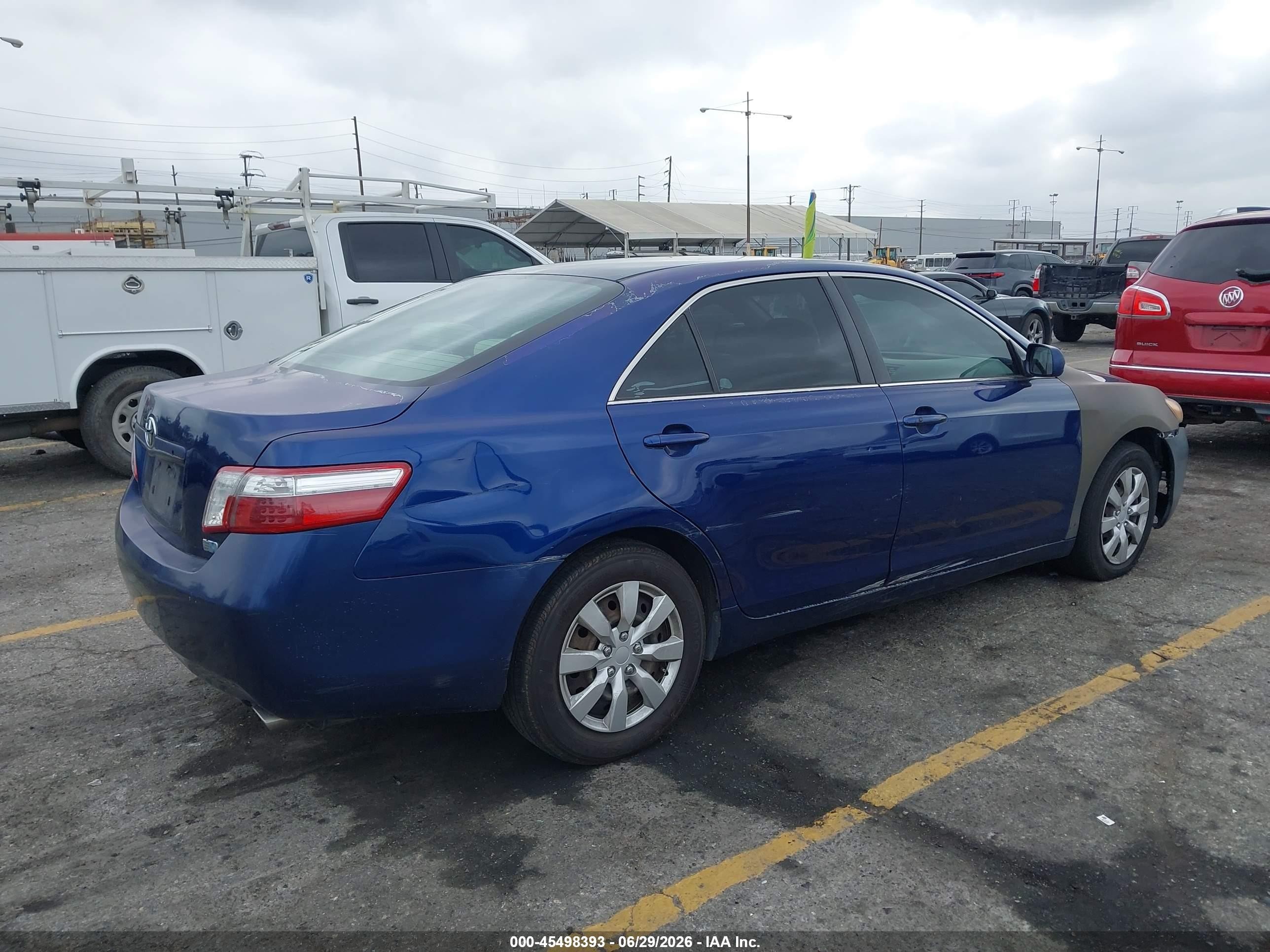 2008 Toyota Camry Hybrid   Blue vin: 4T1BB46K18U045936
