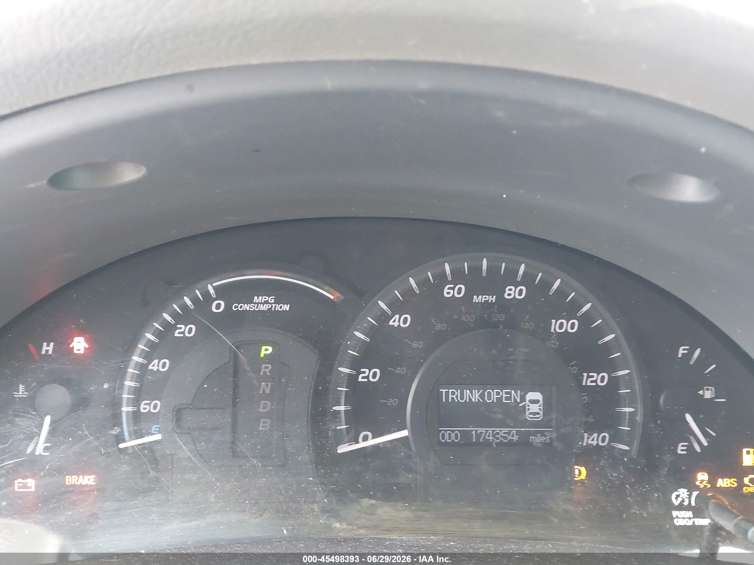 2008 Toyota Camry Hybrid   Blue vin: 4T1BB46K18U045936