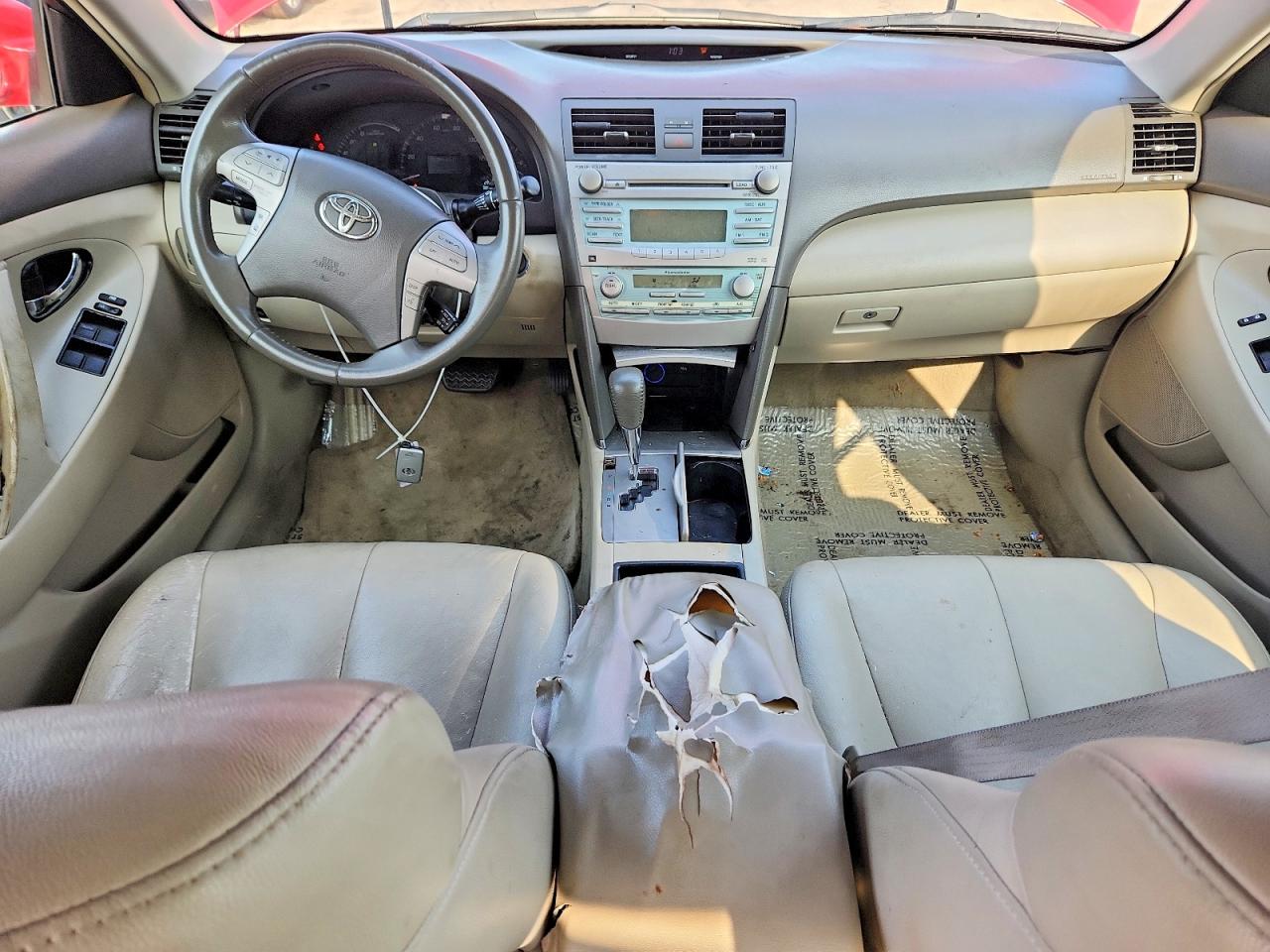 2008 Toyota Camry Hybrid Красный vin: 4T1BB46K18U046035