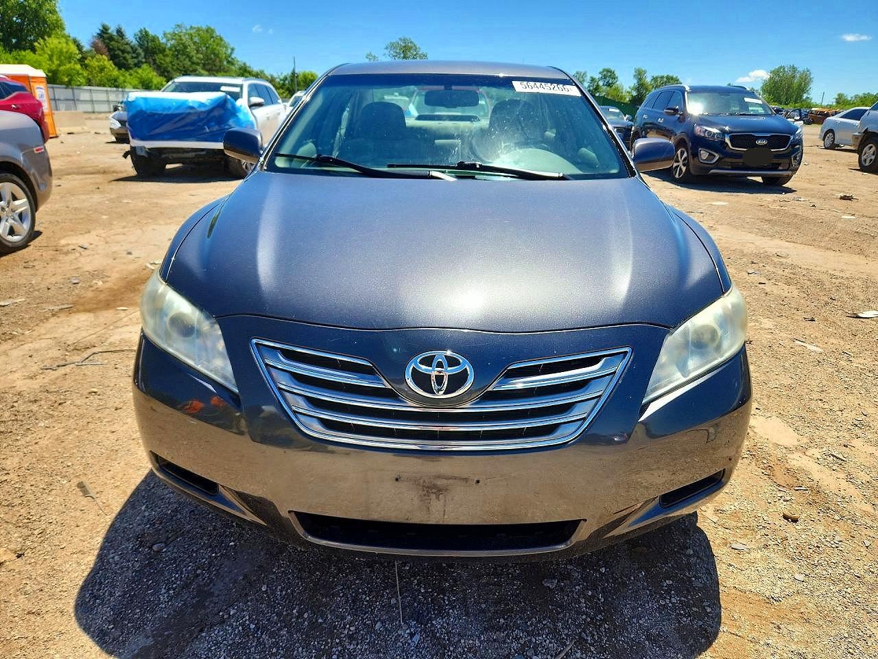 2008 Toyota Camry Hybrid Gray vin: 4T1BB46K18U047668