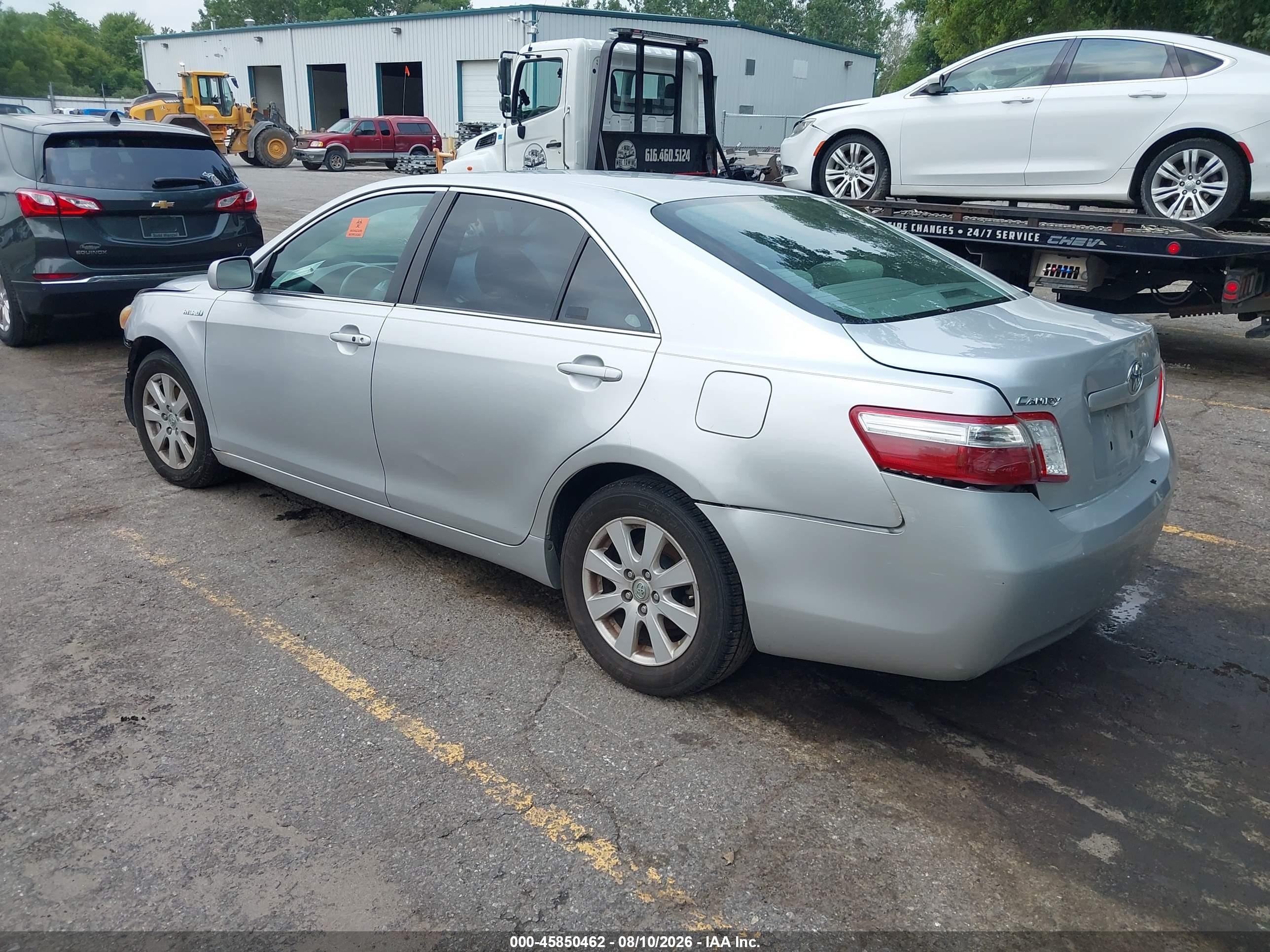 2009 Toyota Camry Hybrid   Silver vin: 4T1BB46K19U071633