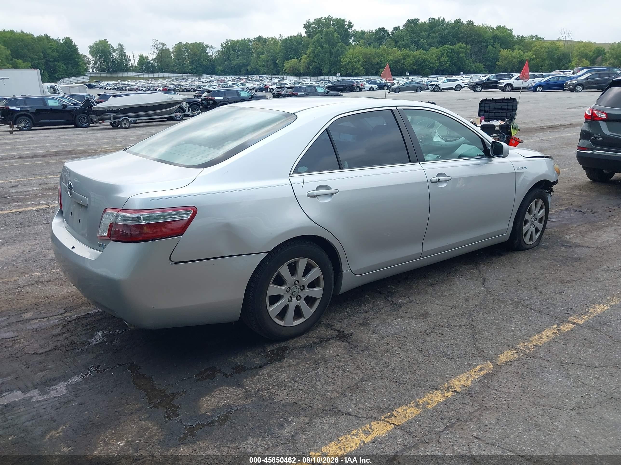 2009 Toyota Camry Hybrid   Silver vin: 4T1BB46K19U071633