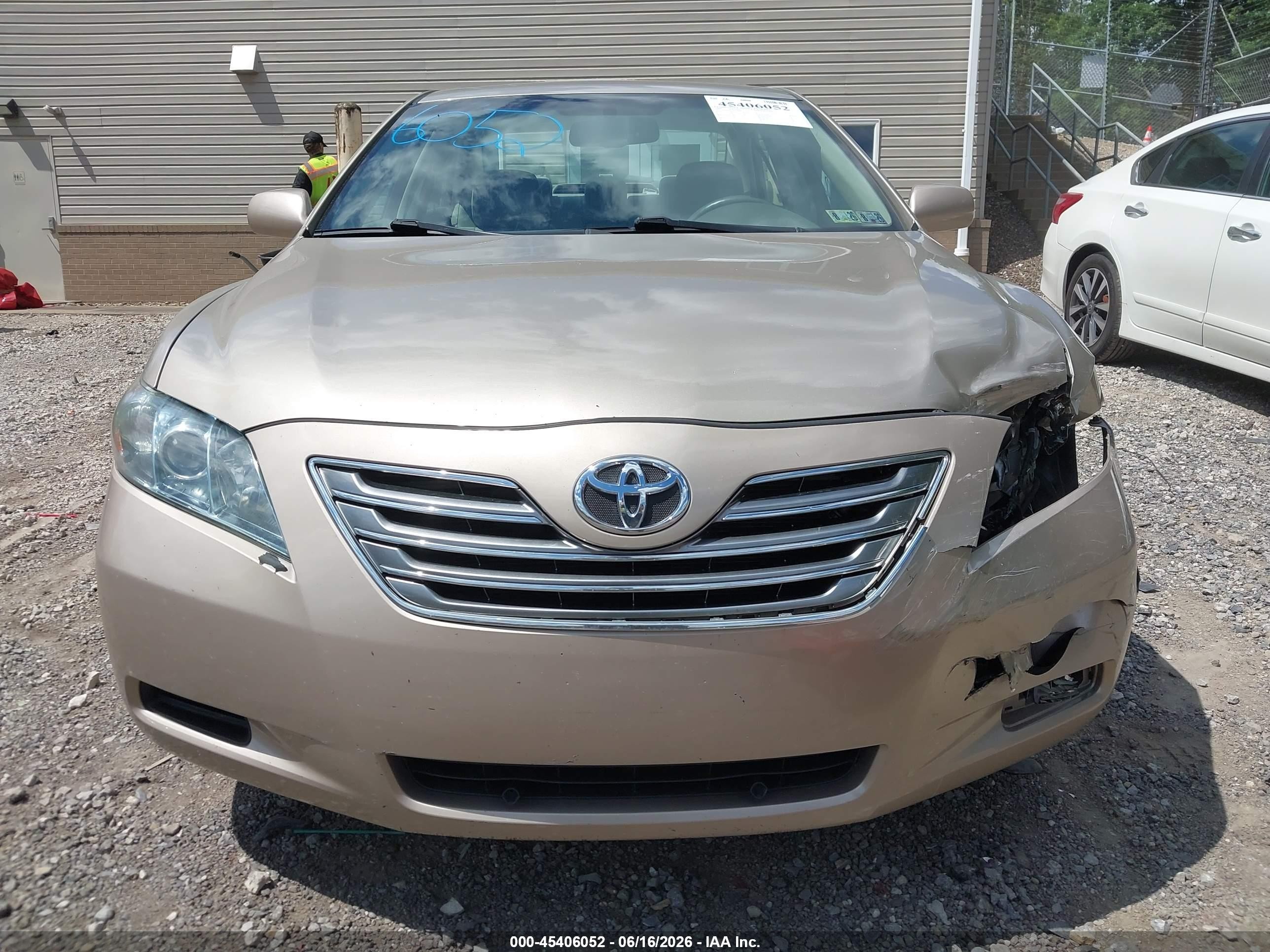 2009 Toyota Camry Hybrid   Beige vin: 4T1BB46K19U075858