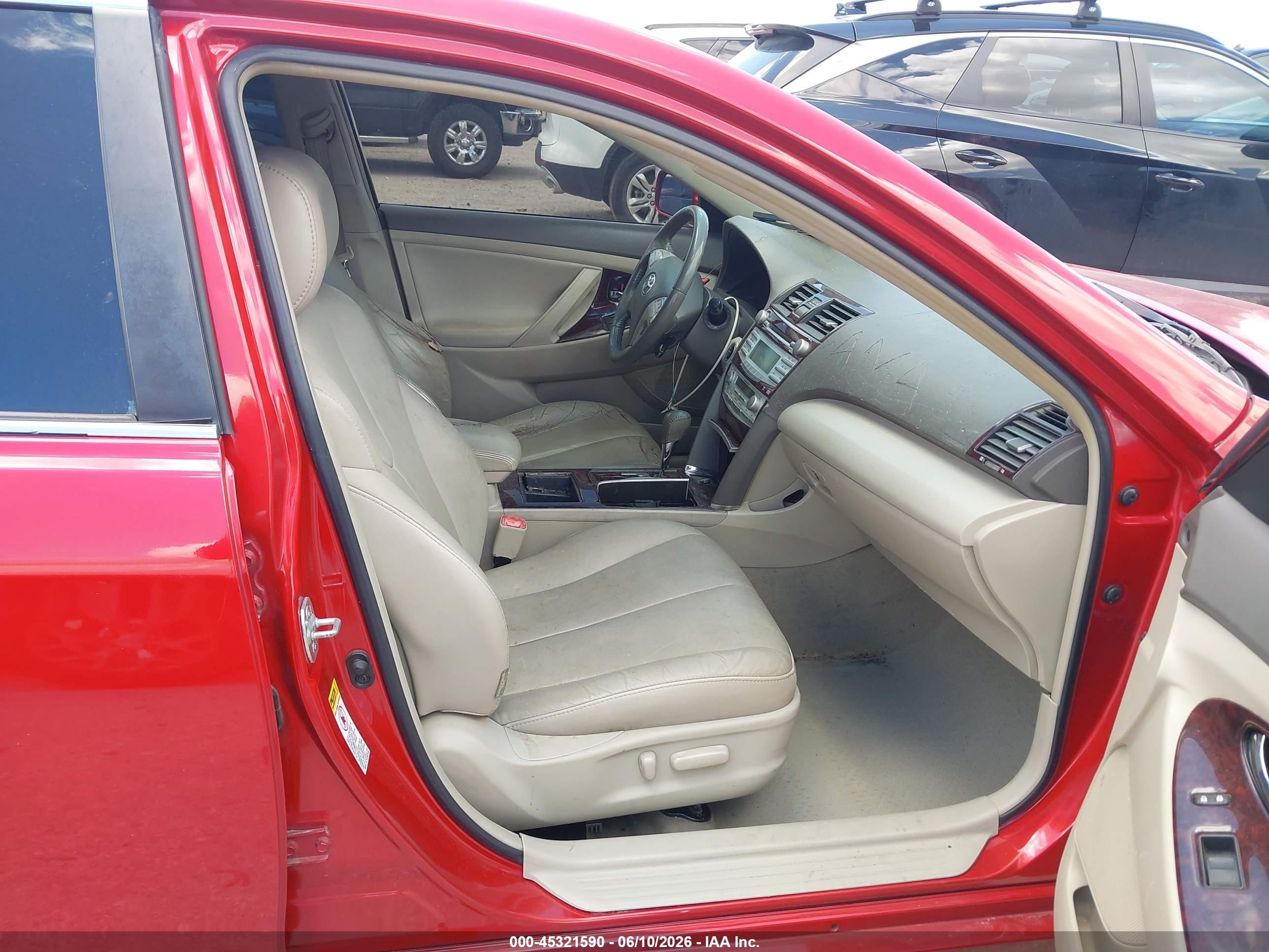 2009 Toyota Camry Hybrid   Red vin: 4T1BB46K19U078467