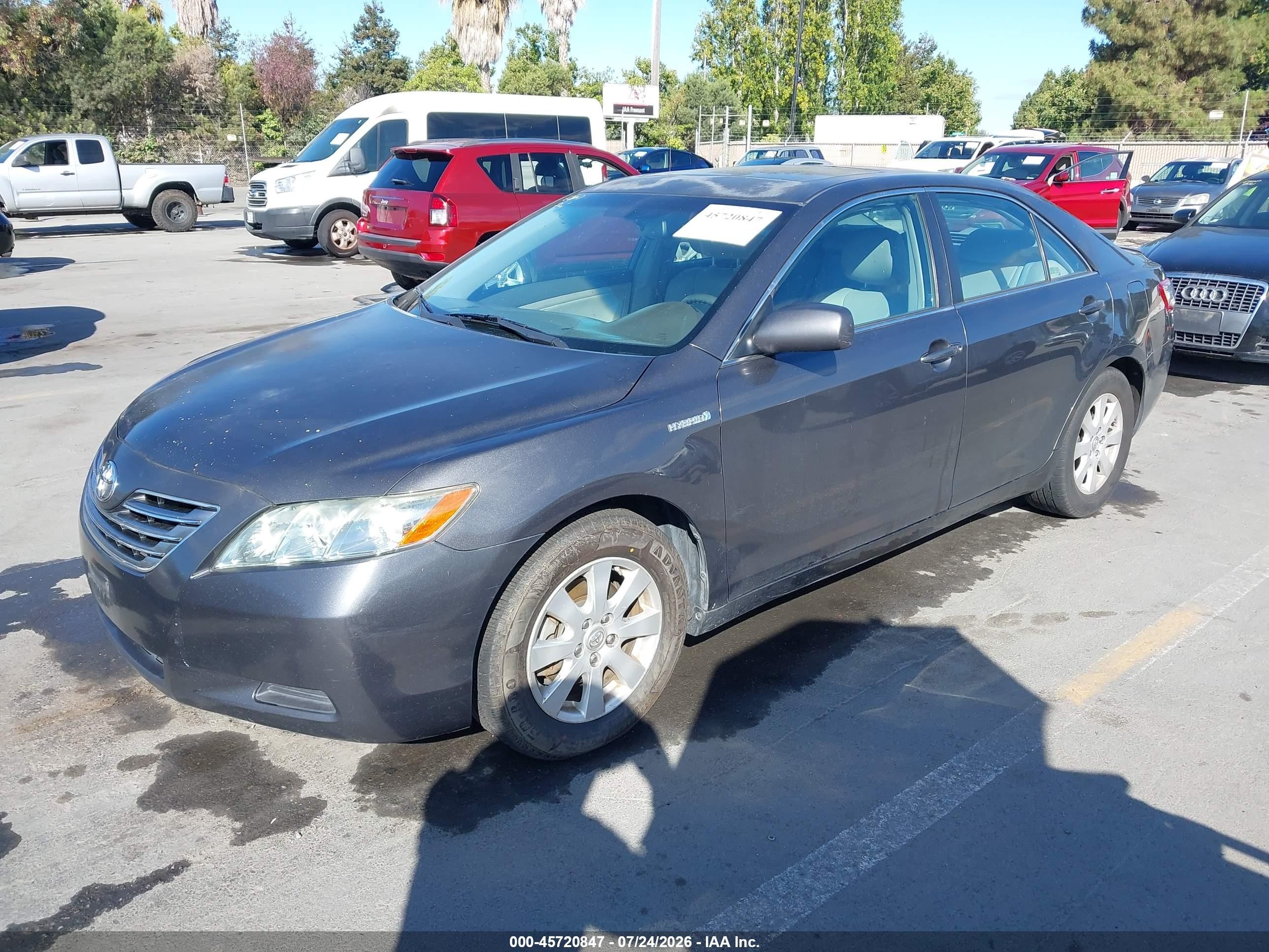 2009 Toyota Camry Hybrid   Gray vin: 4T1BB46K19U082793