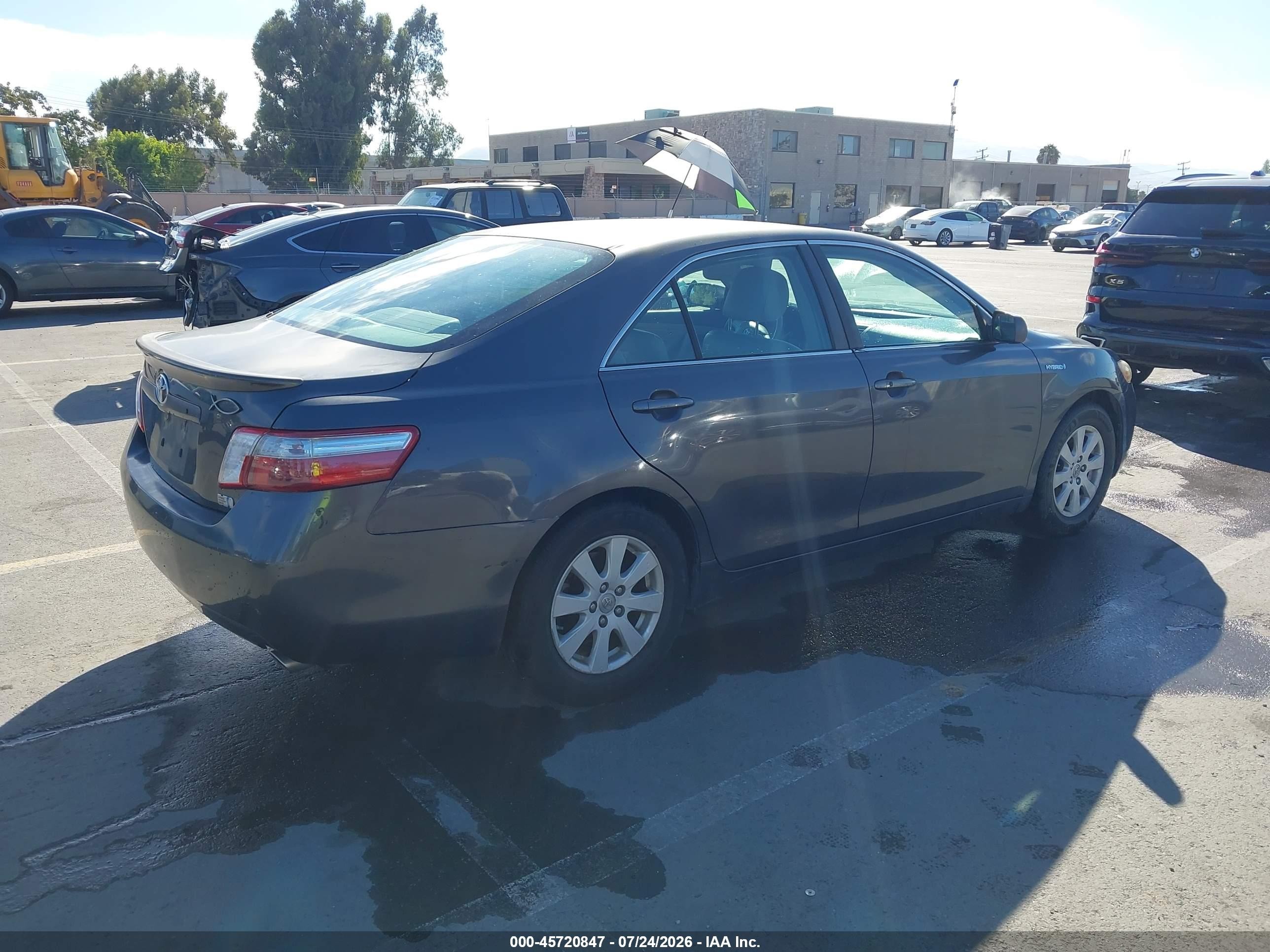 2009 Toyota Camry Hybrid   Gray vin: 4T1BB46K19U082793