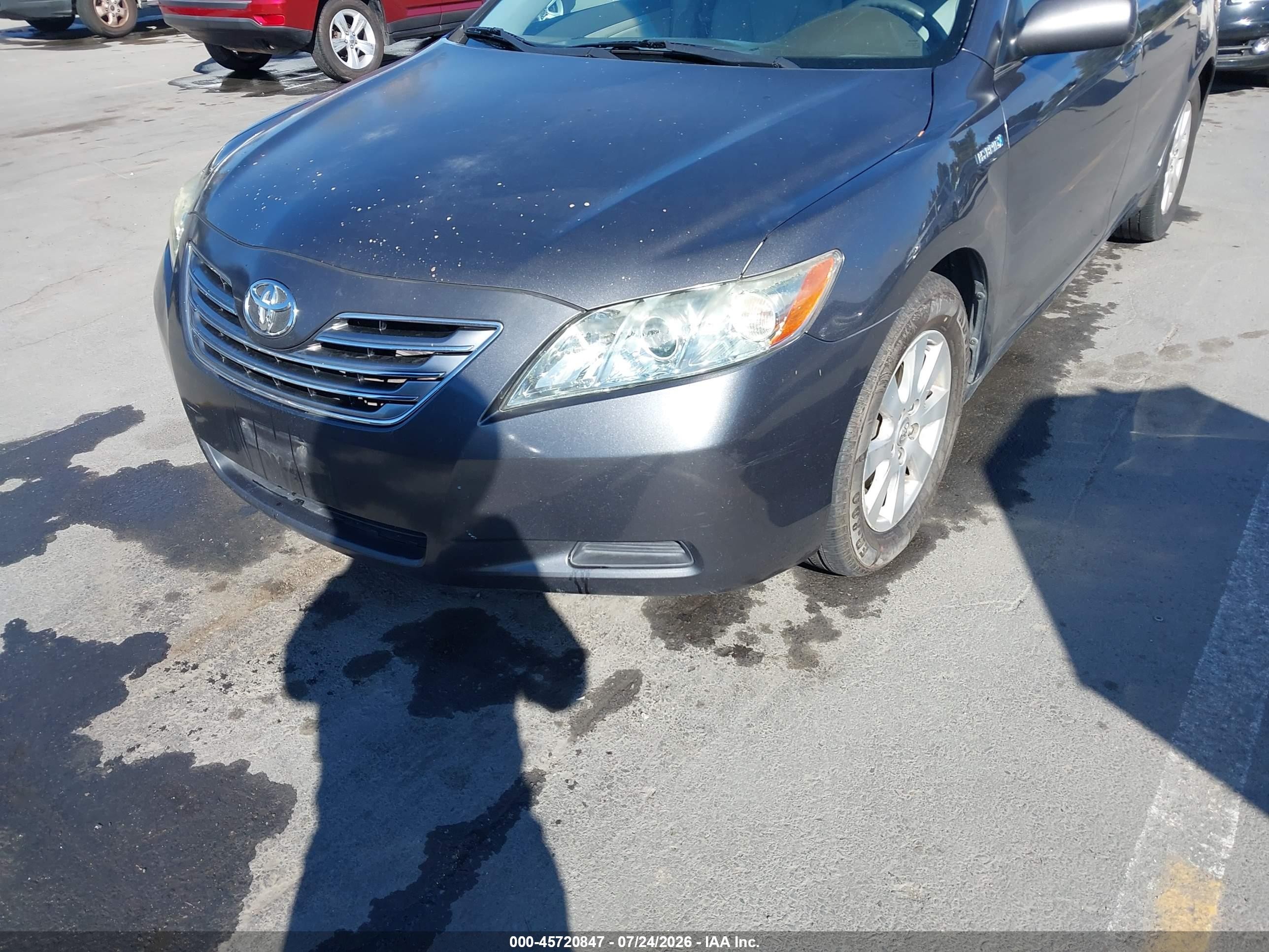 2009 Toyota Camry Hybrid   Gray vin: 4T1BB46K19U082793
