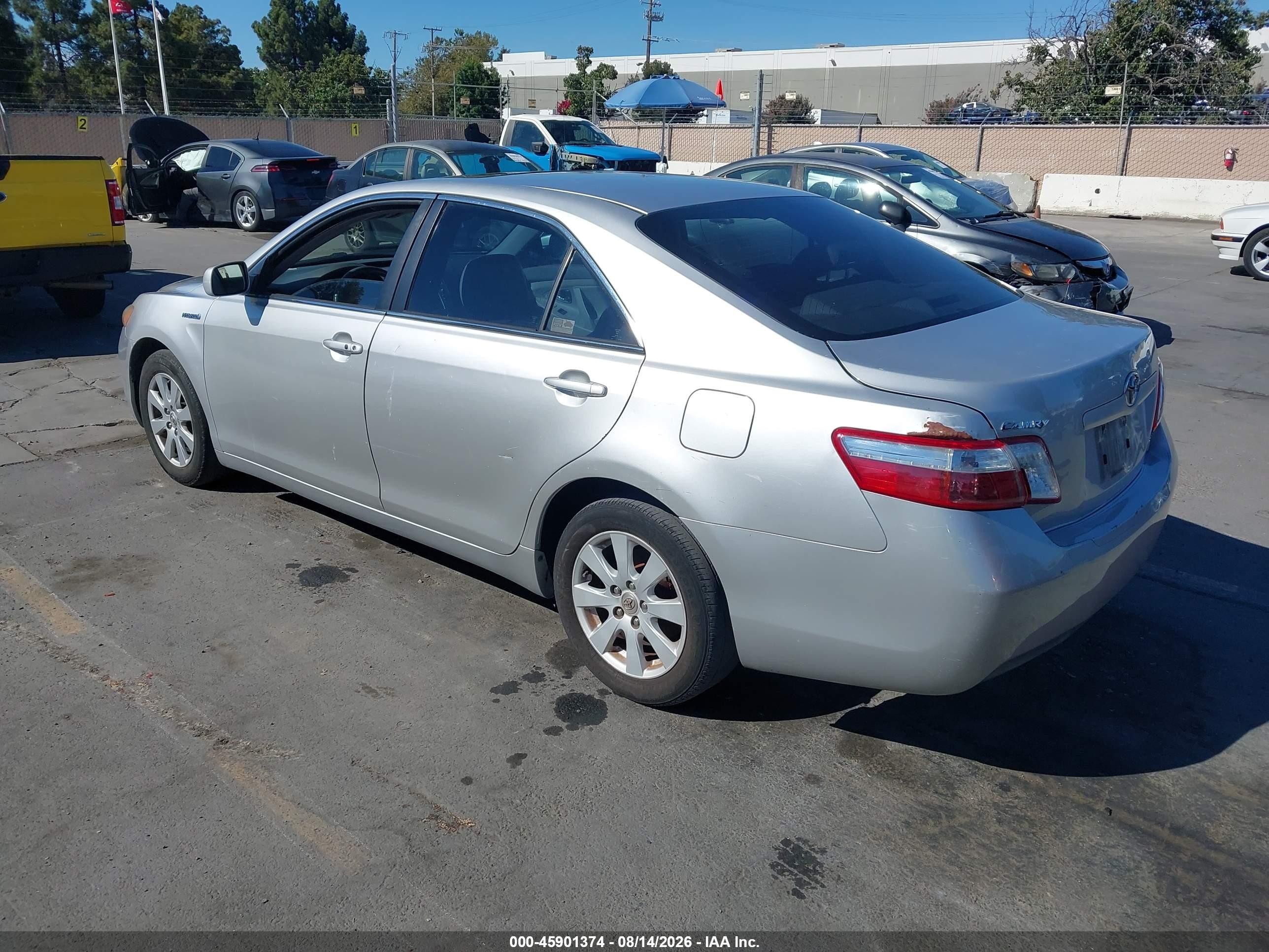 2009 Toyota Camry Hybrid   Silver vin: 4T1BB46K19U083054