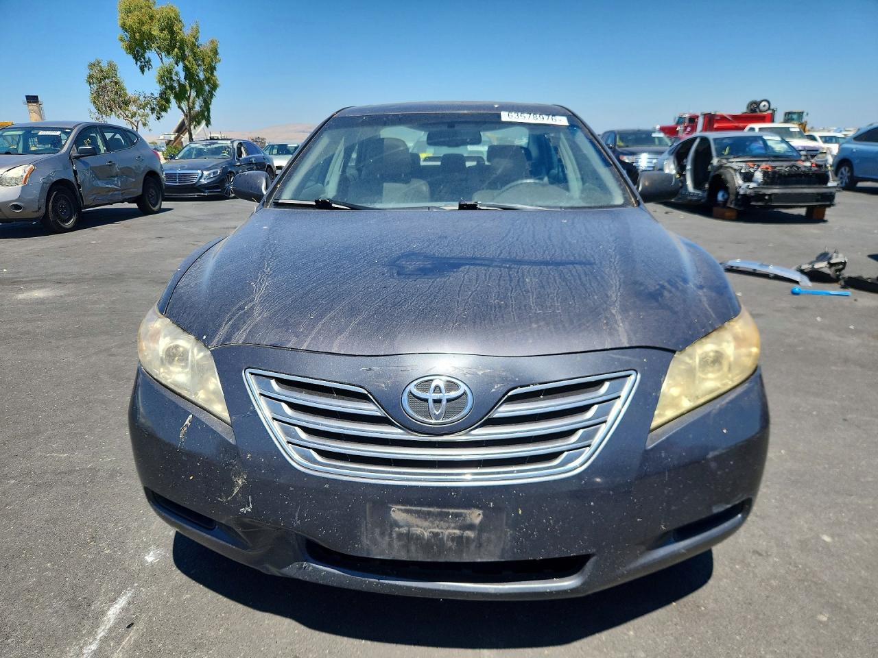 2009 Toyota Camry Hybrid Gray vin: 4T1BB46K19U090652