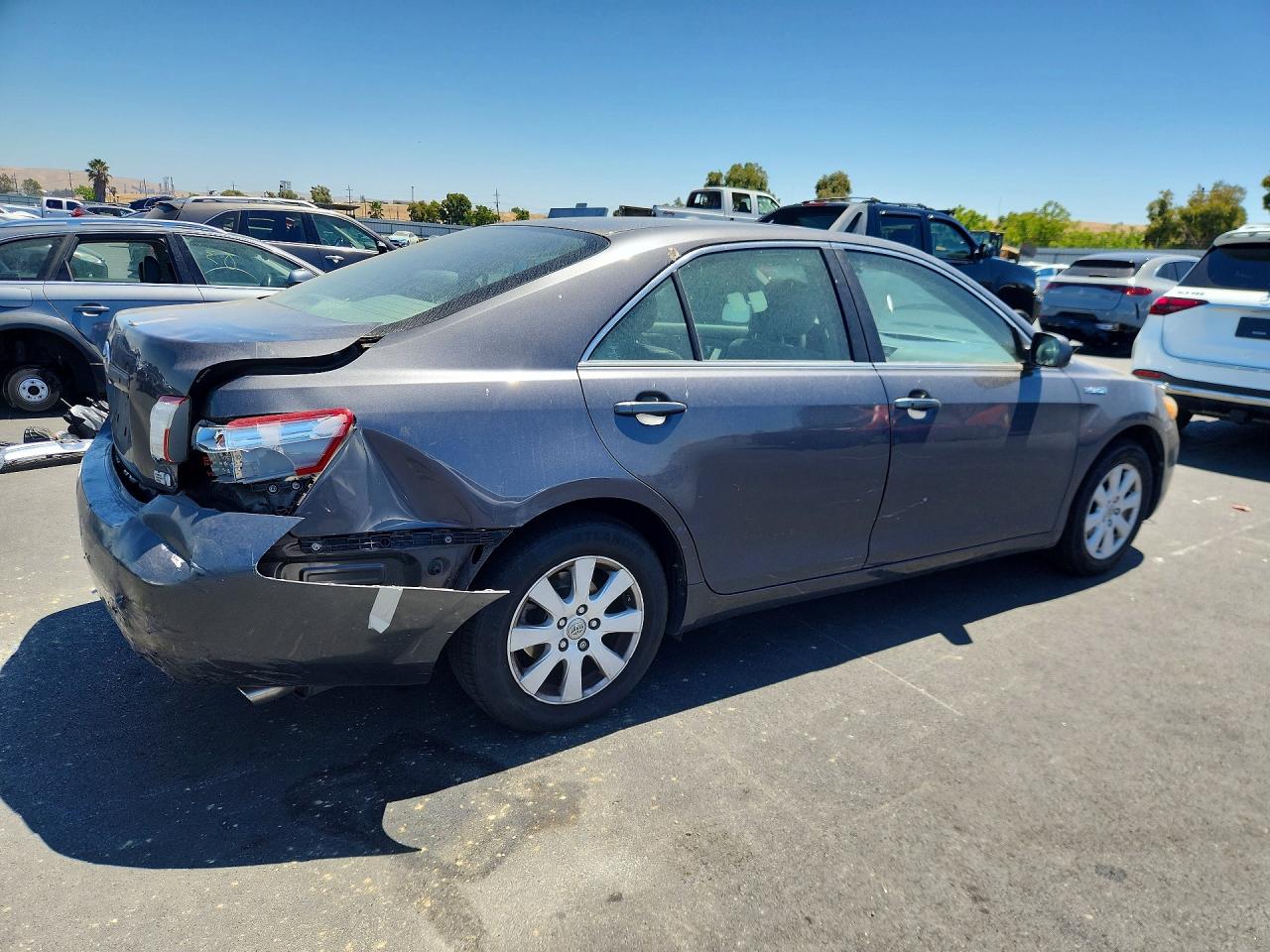 2009 Toyota Camry Hybrid Gray vin: 4T1BB46K19U090652