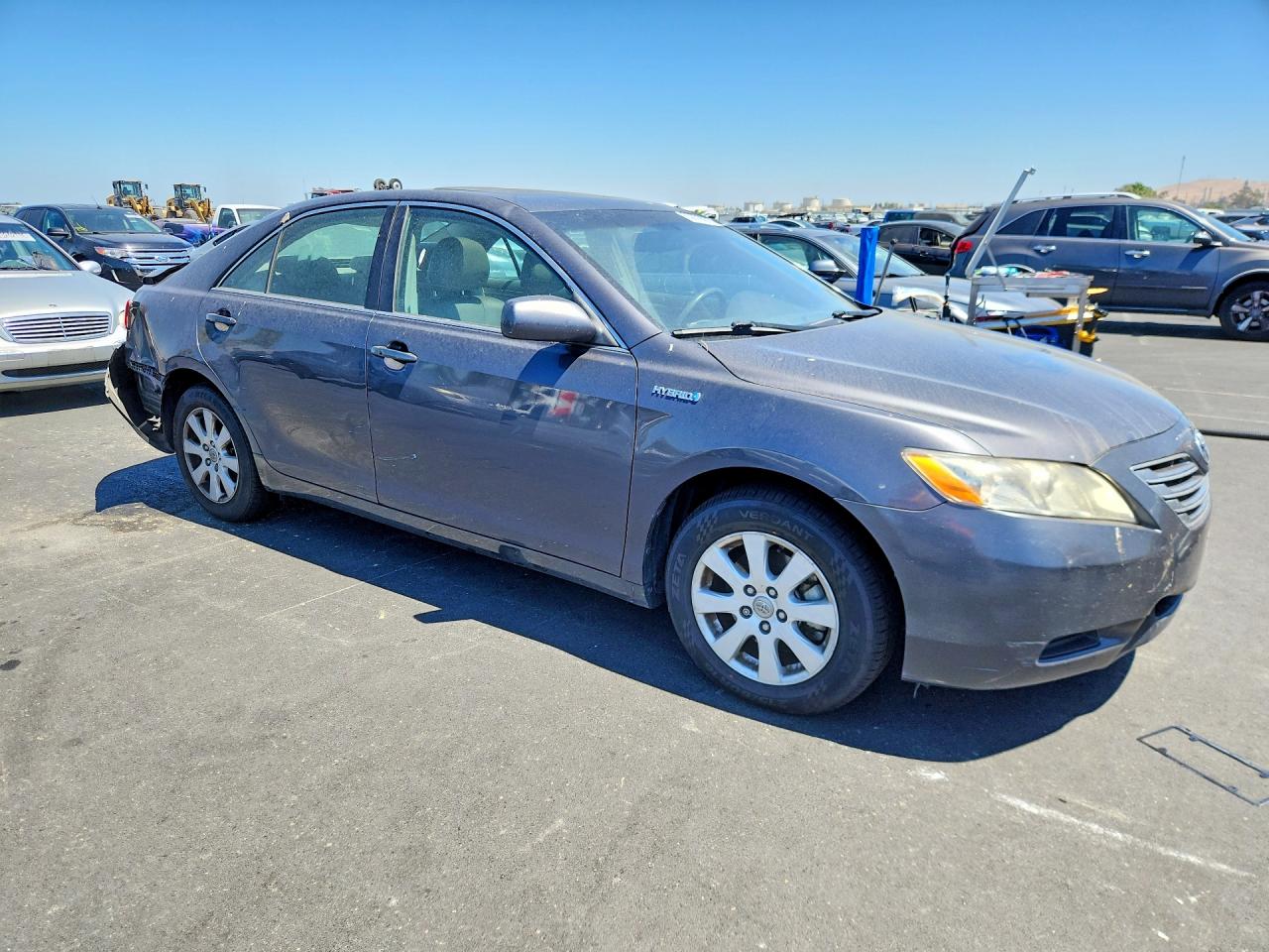 2009 Toyota Camry Hybrid Gray vin: 4T1BB46K19U090652