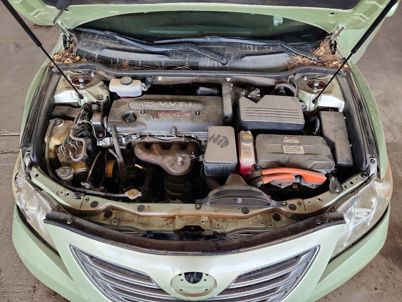 2009 Toyota Camry Hybrid Green vin: 4T1BB46K19U111404